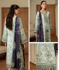 Aabyaan Print Luxe Linen-AK-09