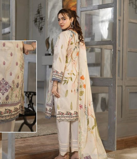 Abisha Izmir Emb Lawn-D09