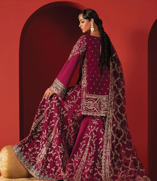 Afrozeh Divani Silk Edit-D09 Shamal