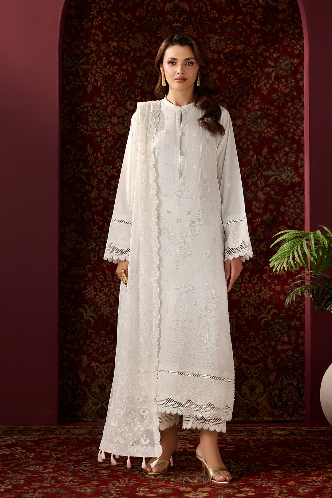 Alizeh Emb Lawn-D07