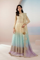 Zarif Roselle Printed Emb Formals-OPALINE
