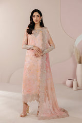 Zarif Roselle Printed Emb Formals-FLORE