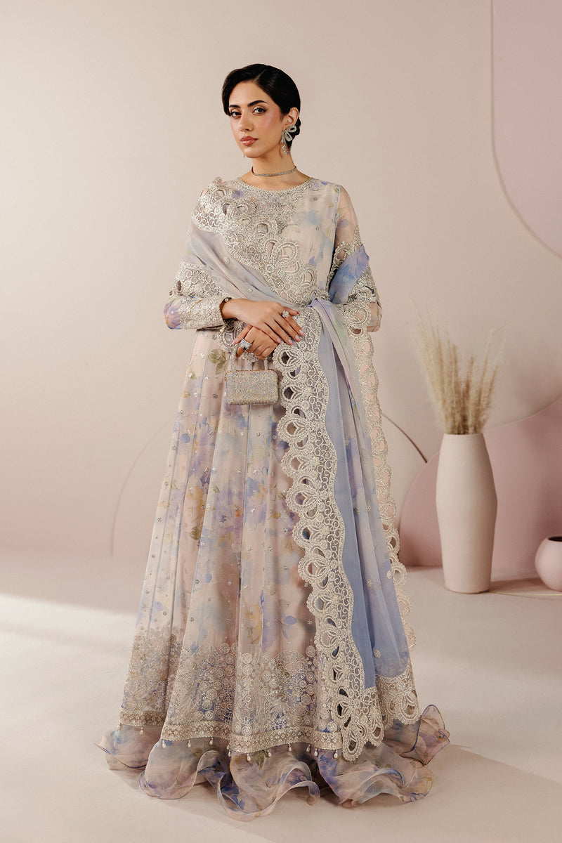 Zarif Roselle Printed Emb Formals-HAVEN