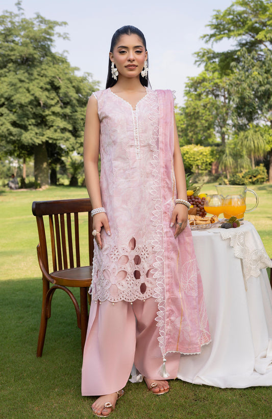 Al Zohaib Appliquekari Emb Lawn-D01