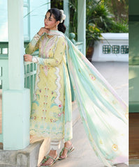 Qalamkar Qprints Lawn-AX 10 (A)