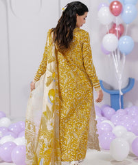 Qalamkar Qprints Lawn-D10B