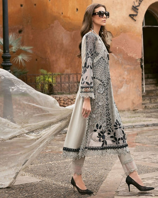 Maria B Voyage A Luxe Lawn-D10B