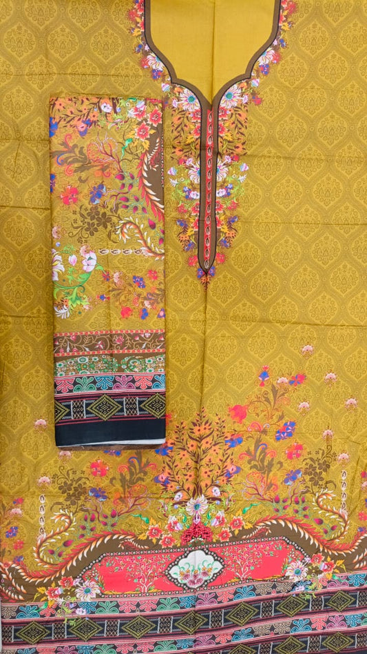 AK Printed Linen-D10