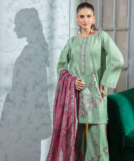 Al Zohaib Coco Cords Printed Lawn-D10