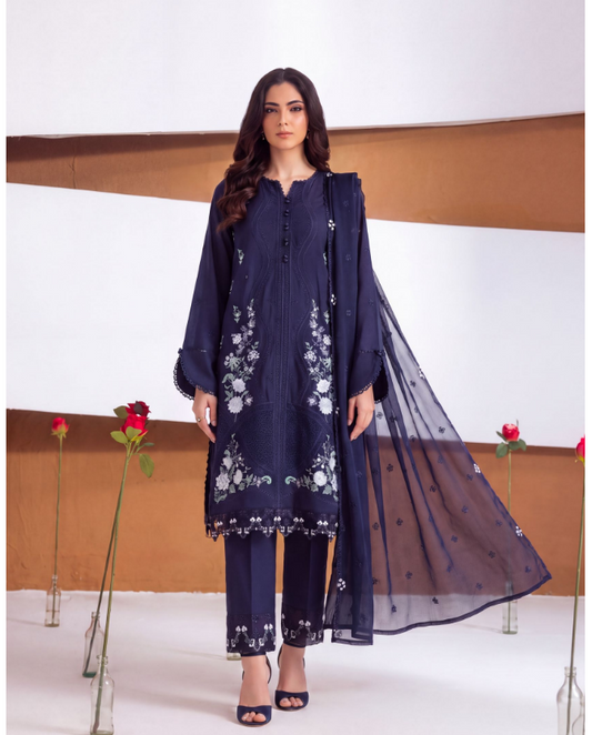 Soghat Nysa Chikankari Cambric-D10