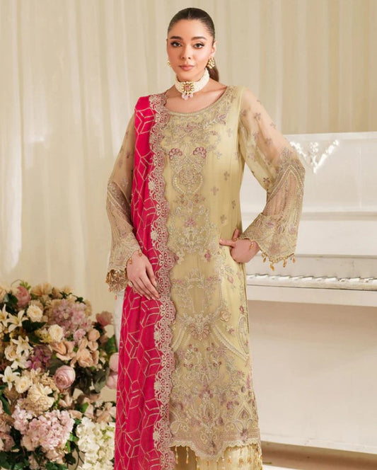 Imrozia Noore Luxury Chiffon-M95 DHALIA