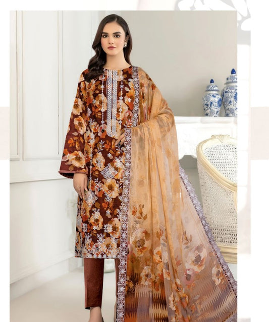 Aadarsh Anavia Emb Lawn-D10