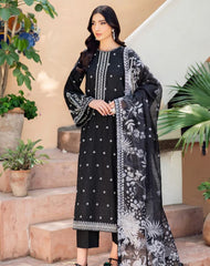 Zarif Nurah Textured Lawn-D10