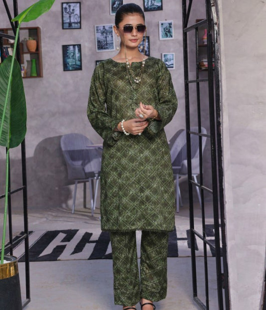 Retro 02pcs RTW Farshi Shalwar Edit-D10