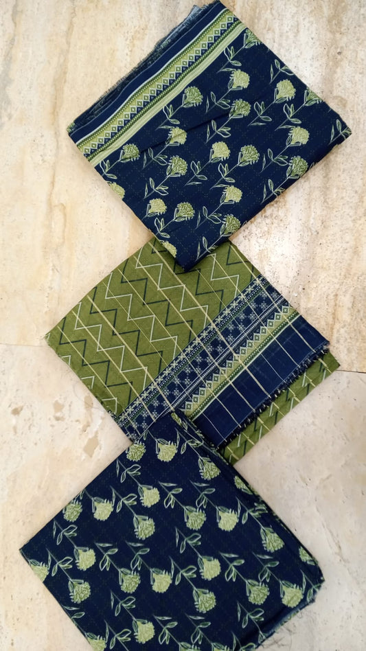 Bin Saeed Signature Prints Lawn-D10