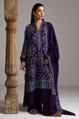 Zara Shahjahan Saraab Winter-BANAFSHA-D10