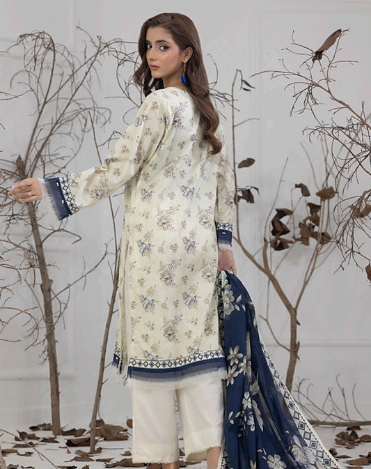 Salina Ready To Wear 03Pcs Cotton-D10