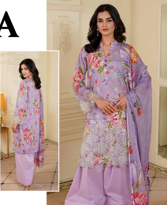 Johra Mahveen Emb Lawn-JH-1138