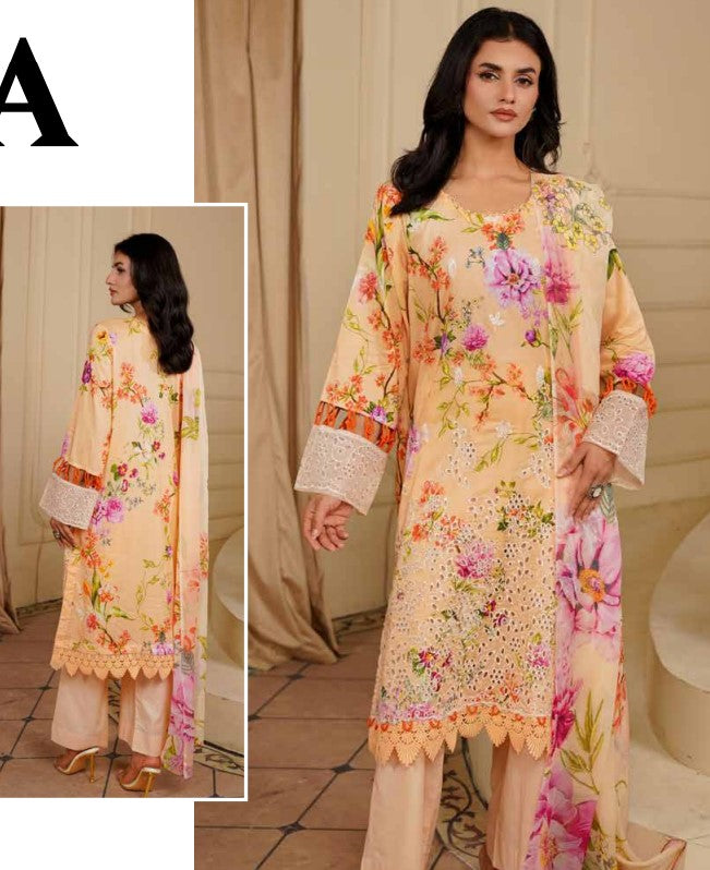Johra Mahveen Emb Lawn-JH-1140