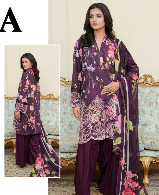 Johra Mahveen Emb Lawn-JH-1145