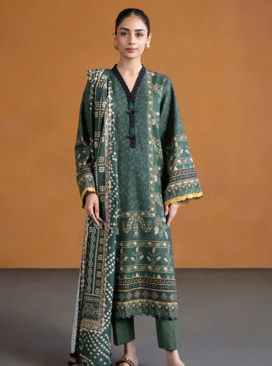 Sapphire Daily Printed Lawn-D11