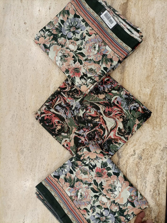 Bin Saeed Printed Cotton-D02