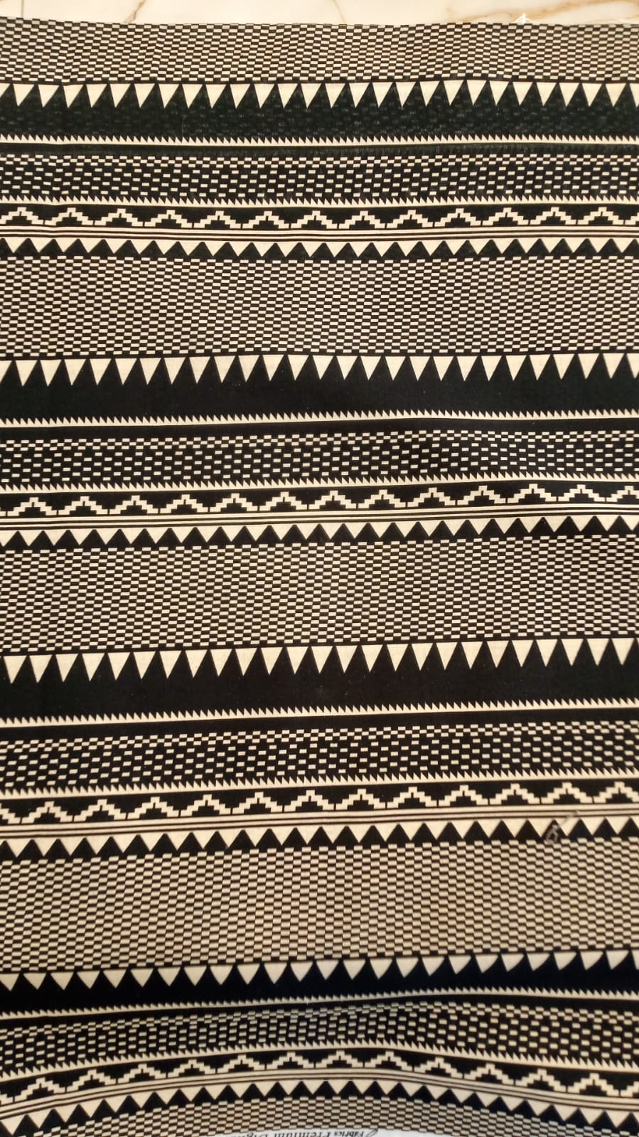 Sahla 02Pcs Printed Black & White-D11