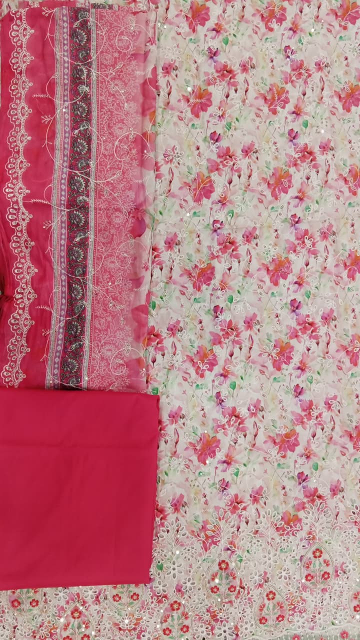 Bin Saeed Embroidered Cotton-D11