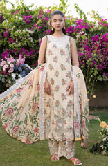 Al Zohaib Appliquekari Emb Lawn-D12