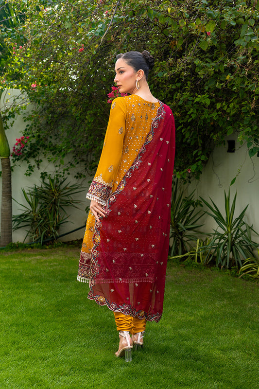 Luminara Luxury Chiffon-Amber