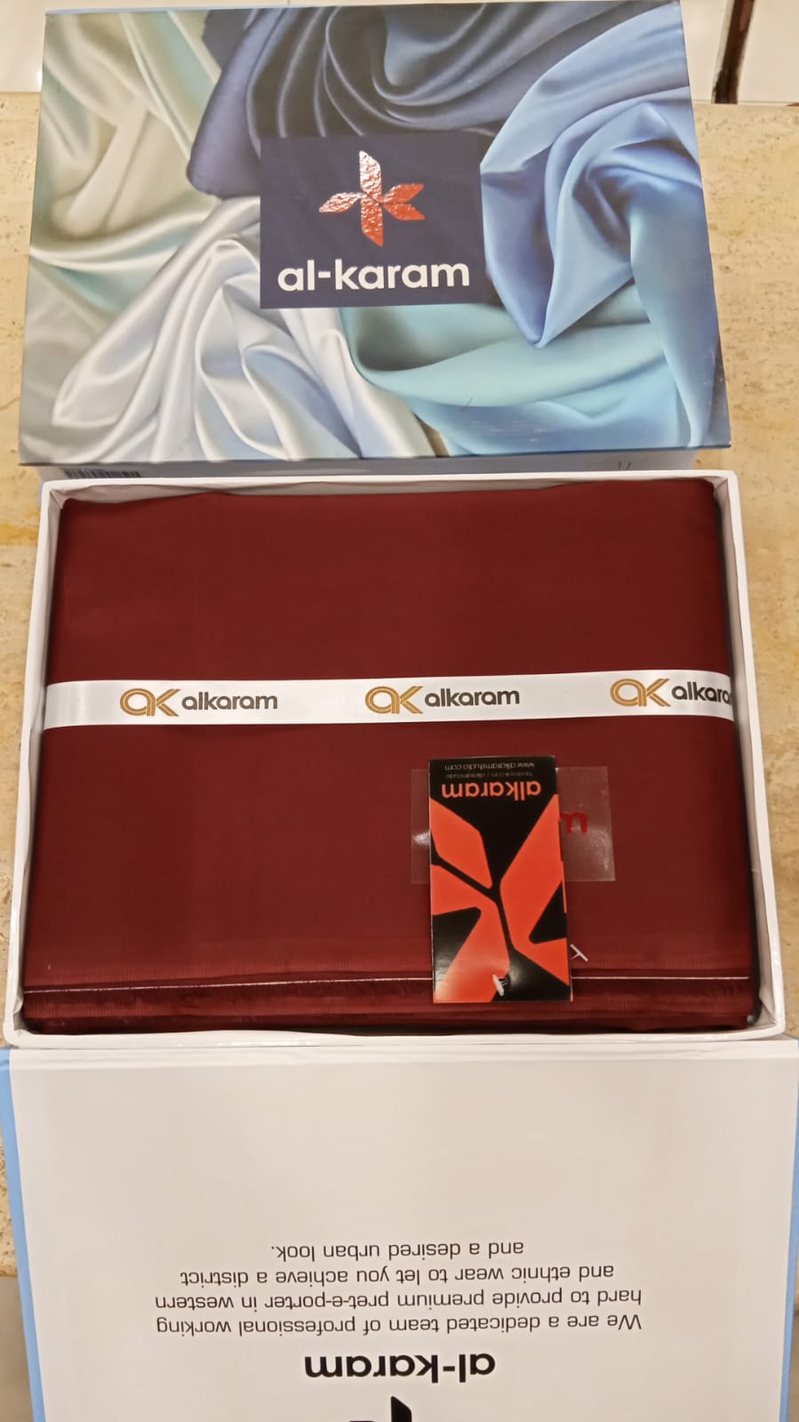 Al Karam Burrbery Cotton -D12