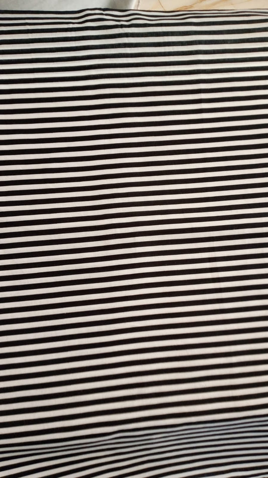 Sahla 02Pcs Printed Black & White-D12