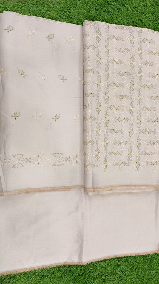 Zam Zam Emb Chikankari Lawn-D22