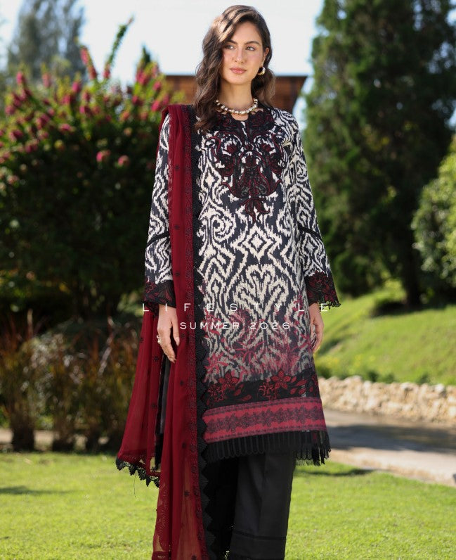 Rang Rasiya Life Style Lawn-D12 Peony