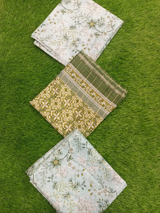 Bin Saeed Printed Lawn-D12