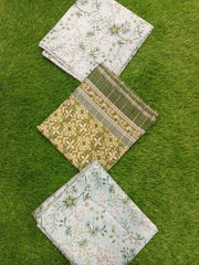 Bin Saeed Printed Lawn-D12