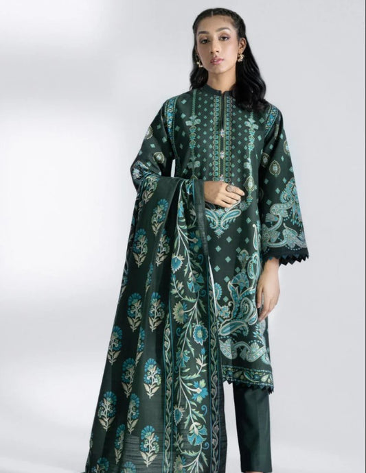 Sapphire Daily Printed Lawn-D13