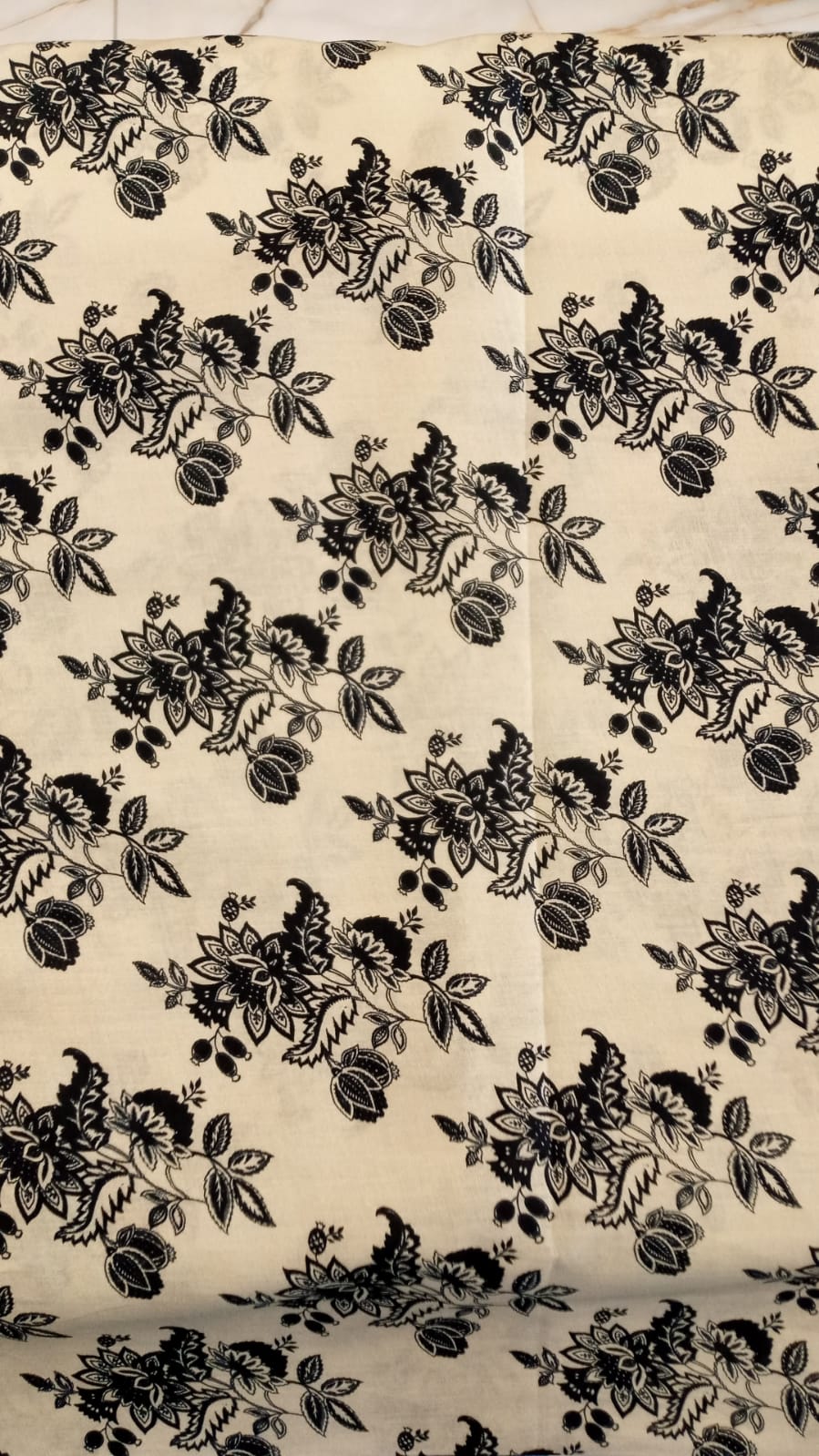 Sahla 02Pcs Printed Black & White-D13