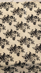 Sahla 02Pcs Printed Black & White-D13
