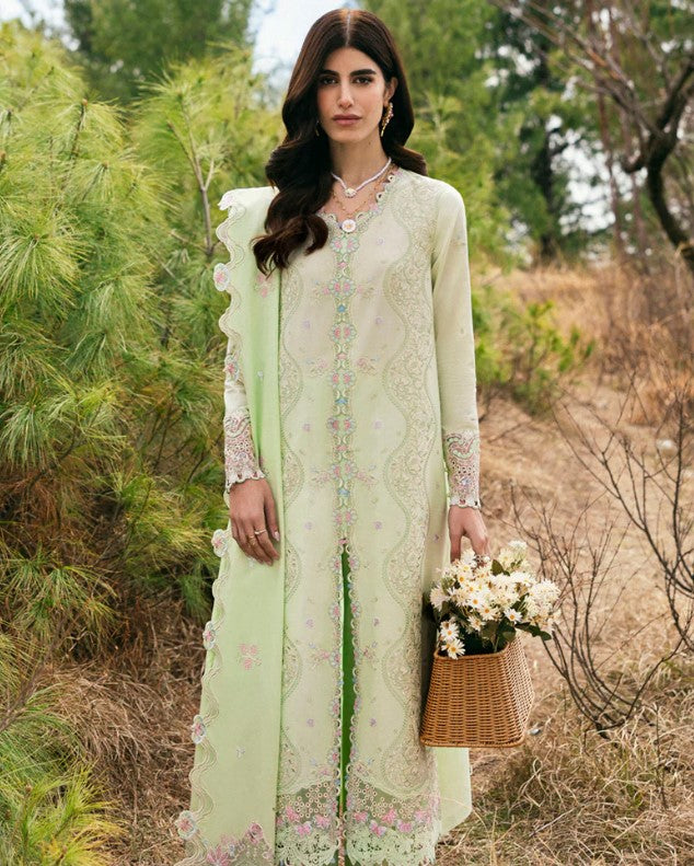 Qalamkar Qlinekari Lawn-DC-14