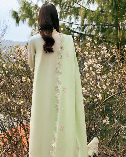 Qalamkar Qlinekari Lawn-DC-14