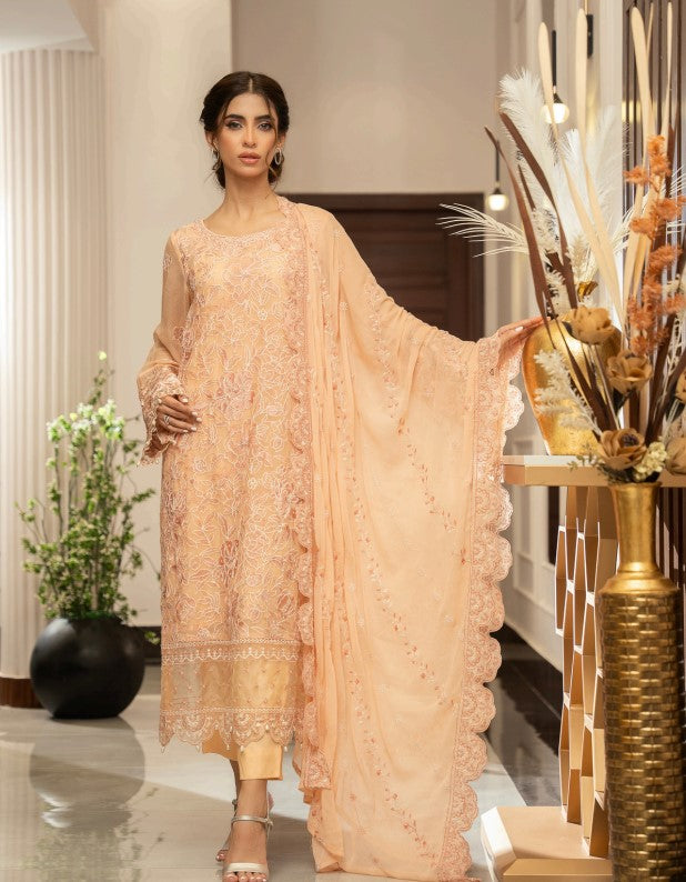 Zouj Ensembles Luxury Chiffon-D15