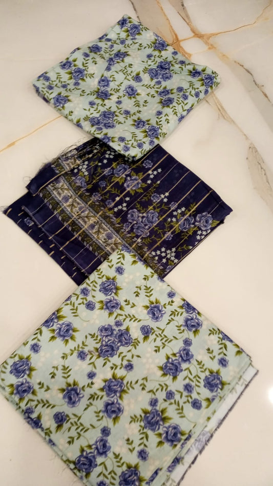 Bin Saeed Printed Lawn-D15