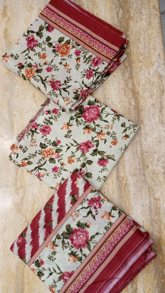 Bin Saeed Signature Prints Lawn-D15