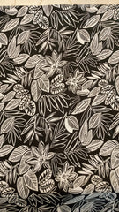 Sahla 02Pcs Printed Black & White-D15