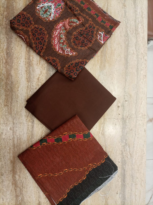 Regalia Prints Khaddar-D16