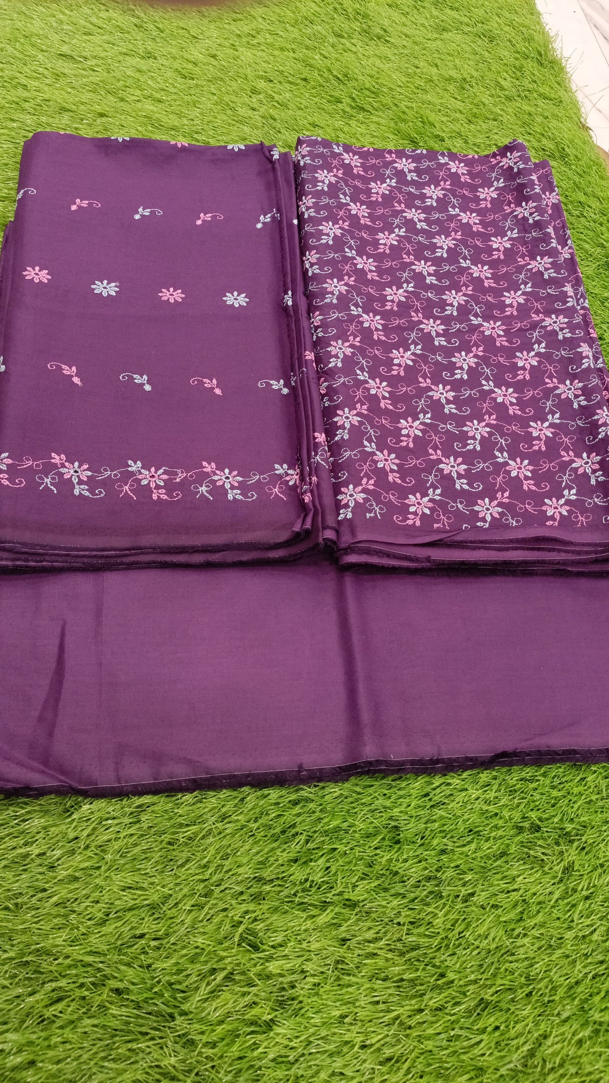 Zam Zam Emb Chikankari Lawn-D25
