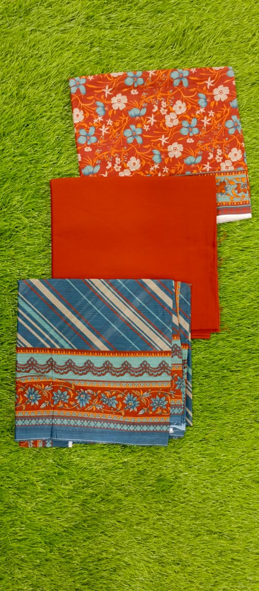 Bin Saeed Digital Printed Lawn-D16