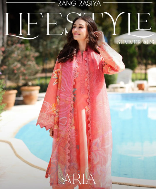 Rang Rasiya Life Style Lawn-D18 Aria