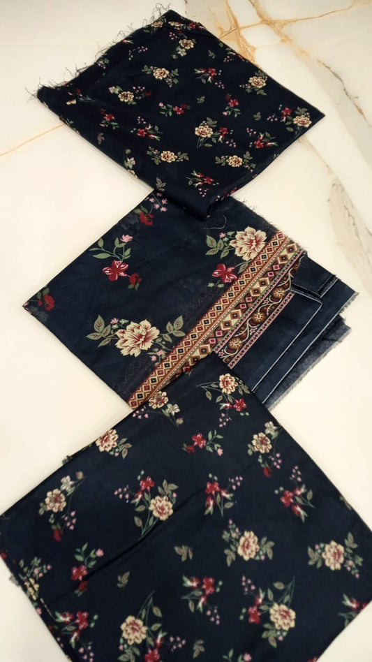 Bin Saeed Printed Lawn-D18